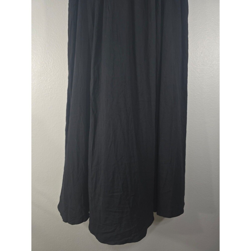 Torrid Womens Black Gauze Maxi Skirt Long Size 1 1x NWT Whimsygoth grunge NWT AI - Picture 3 of 6